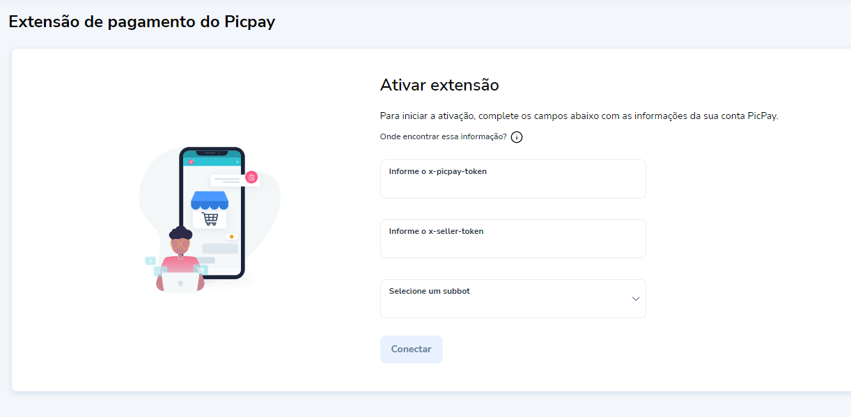 Captura de tela de Pagamentos PicPay 1